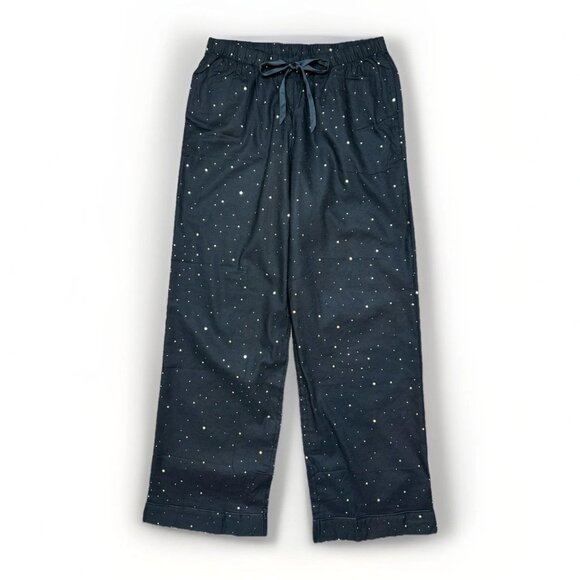 NWOT - Victoria's Secret Flannel Long Pajama Set - Celestial - Medium - Cozy Up - Picture 10 of 14